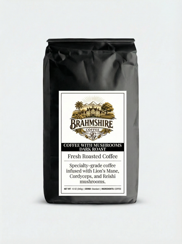Coffee w/Mushrooms Dark Roast